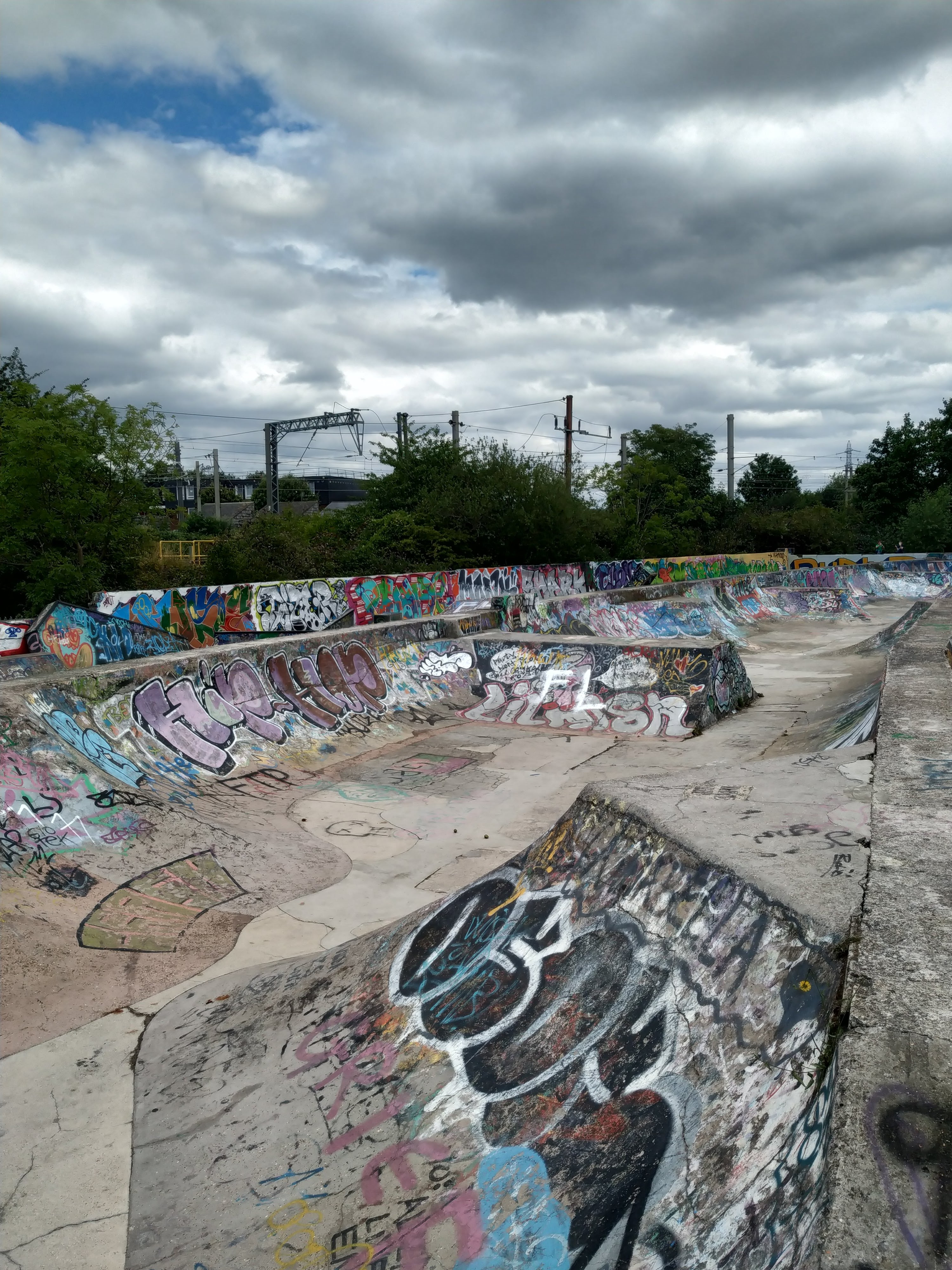 Markfield Park and the River Lee